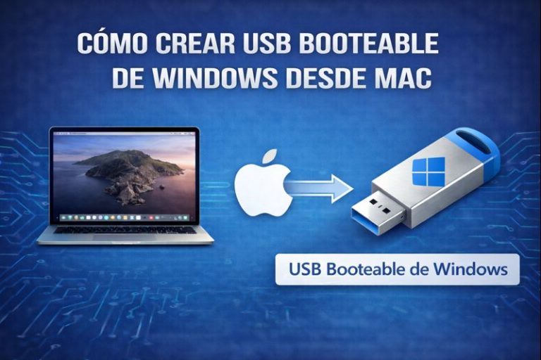 Cómo Crear USB Booteable de Windows desde Mac [2025]