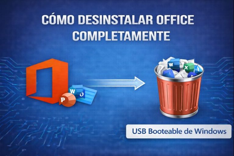 Cómo Desinstalar Office Completamente [Guía 2025]